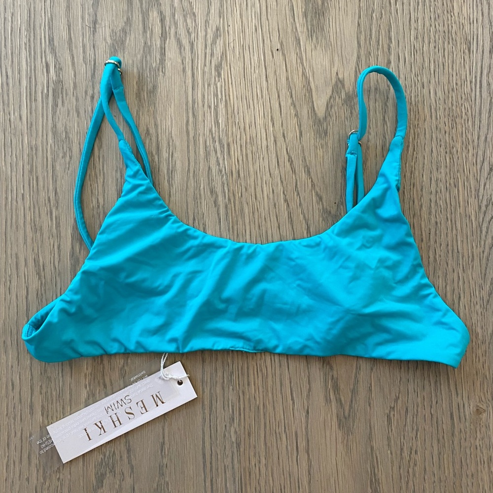 💙NWT Meshki Micro Bikini Top💙